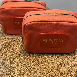 SUNDAY RILEY COSMETIC CASE NWOT